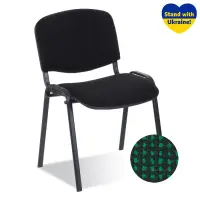 Klienditool Iso Black C-32 roheline/must