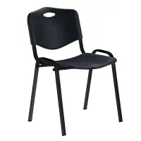 Klienditool Nowy Styl, Iso Black, plastik, must
