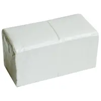 Salvrätikud LENEK ühekihilised, valged, 24 x 24 cm, 400 tk