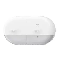 Tualettpaberihoidja Tork Smartone Twin Mini, valge