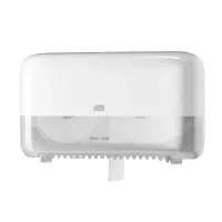 Tualettpaberihoidja Tork Twin T7, valge (558040)