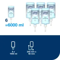Vedelseep Tork Premium Hair & Body S1, 1L, sinine – pilt 5