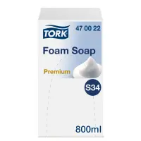 Vahuseep Tork Luxury S34, 800ml, valge