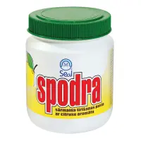 Abrasiivne puhastuspasta Spodra 350g, lemon