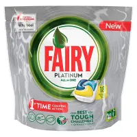 Nõudepesumasina tabletid FAIRY PLATINUM Lemon, 18tk