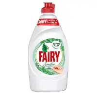 Nõudepesuvahend FAIRY, Sensitive Tea Tree & Mint 450ml (kogus 2 tükki)
