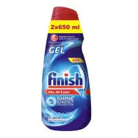 Nõudepesumasina geel FINISH, 2x650ml