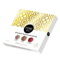 Šokolaaditrühvlite valik PURE Christmas 9, 74 g