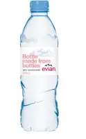 Mineraalvesi Evian 0,5L gaseerimata, plastpudel (kogus 24 tükki) – pilt 2