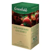 Tee GREENFIELD Strawberry Gourmet, 1,5g x 25 tk