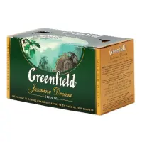 Tee GREENFIELD Jasmine Dream roheline tee 25x2g, jasmiin