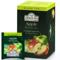 Tee Ahmad Alu Apple, õuna, 20 tk x 2 g (kogus 2 tükki)