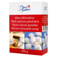 Tükksuhkur Dan Sukker, valge 500g (kogus 2 pakki)
