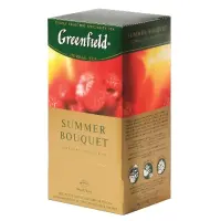 Tee GREENFIELD Summer Bouquet taimetee 25x2g hibiskus, kibuvits, õun, vaarikas