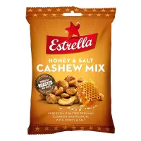 Pähklisegu  ESTRELLA mee ja soolaga, 140 g