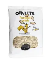 Kõrvitsaseemned O!NUTS, 150g (kogus 2 tükki)