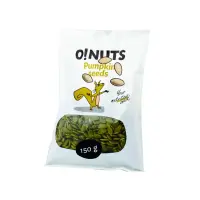 Kõrvitsaseemned O!NUTS, 150g (kogus 2 tükki)