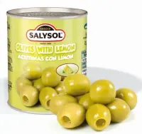 Rohelised oliivid SALYSOL sidruniga, 120g/50g – pilt 2