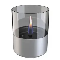 Tenderflame Table burner Lilly 1W Glass Diameter 10 cm, 12 cm, 200 ml, 7 hours, Aluminium