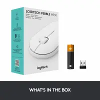 LOGI Pebble M350 WirelessMouse OFF-WHITE