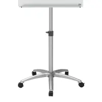 Esitlustahvel mobiilne NOBO klaaspind Brilliant White – pilt 3