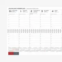 2912856003, Lauakalender PVC roheline – pilt 2