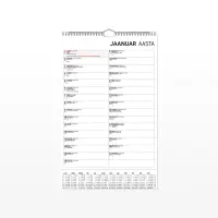 2911075000, Seinakalender Mono Planner – pilt 2