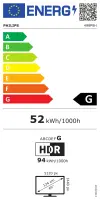 Philips | SuperWide curved LCD display | 499P9H/00 | 48.8 " | VA | Dual QHD | 32:9 | 70 Hz | 5 ms | 5120 x 1440 pixels | 450 cd/m² | Headphone out | HDMI ports quantity 2 | Black