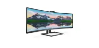 Philips | SuperWide curved LCD display | 499P9H/00 | 48.8 " | VA | Dual QHD | 32:9 | 70 Hz | 5 ms | 5120 x 1440 pixels | 450 cd/m² | Headphone out | HDMI ports quantity 2 | Black – pilt 10
