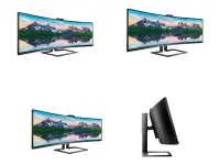 Philips | SuperWide curved LCD display | 499P9H/00 | 48.8 " | VA | Dual QHD | 32:9 | 70 Hz | 5 ms | 5120 x 1440 pixels | 450 cd/m² | Headphone out | HDMI ports quantity 2 | Black – pilt 17