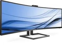 Philips | SuperWide curved LCD display | 499P9H/00 | 48.8 " | VA | Dual QHD | 32:9 | 70 Hz | 5 ms | 5120 x 1440 pixels | 450 cd/m² | Headphone out | HDMI ports quantity 2 | Black – pilt 19