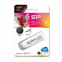 Silicon Power Blaze B25 USB-välkmälu 32 GB USB tüüp A 3.2 Gen 1 (3.1 Gen 1) Valge