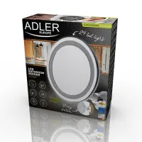 Adler | Bathroom Mirror | AD 2168 | 20 cm | LED mirror | White – pilt 2