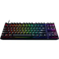 Razer Huntsman Tournament, Gaming keyboard, RGB LED light, US, Black, Wired