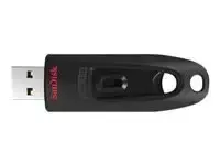 Sandisk Mälupulk Ultra 64 GB USB 3.0, Must