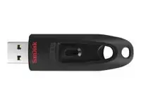 Sandisk Mälupulk Ultra 128 GB USB 3.0, Must