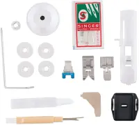 Singer | Sewing Machine | Simple 3232 | Number of stitches 32 | Number of buttonholes 1 | White – pilt 11