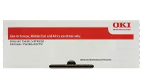 OKI Toner Cyan ES8431/8441 - 10K (ISO)