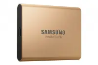 Samsung Portable SSD T5 1000 GB, USB 3.1 Gen 2, Gold