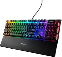 SteelSeries Apex 7 Gaming Keyboard, US Layout, Wired, Brown Switch