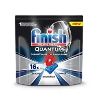 Nõudepesumasina tabletid FINISH Quantum Ultimate Lemon, 16 tk