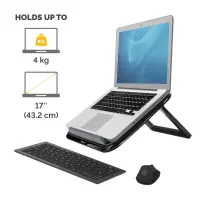 Fellowes 8212001 sülearvuti raam & alus Sülearvuti alus Must, Hall 43,2 cm (17") – pilt 7