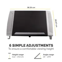 Fellowes 8032001 sülearvuti raam & alus Must 43,2 cm (17") – pilt 2