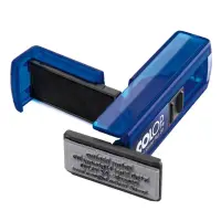 Tempel Colop Pocket Stamp Plus 20, sinine korpus, sinine padi