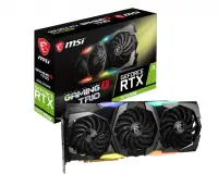MSI GeForce RTX 2070 SUPER GAMING X TRIO NVIDIA, 8 GB, GeForce RTX 2070 SUPER, GDDR6, PCI Express x16 3.0, Processor frequency 1800  MHz, HDMI ports quantity 1, Memory clock speed 14000 MHz