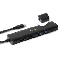CLUB 3D USB TYPE C 7 IN 1 HUB TO HDMI 4K – pilt 3