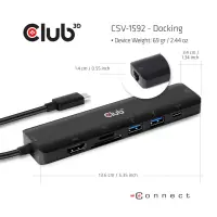CLUB 3D USB TYPE C 7 IN 1 HUB TO HDMI 4K – pilt 5