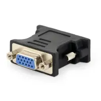 Gembird | Video adapter, DVI to 15 pin D-Sub (DB-15) | A-DVI-VGA-BK