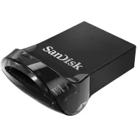 SANDISK Ultra Fit 128GB, USB 3.1 - Small Form Factor Plug & Stay Hi-Speed USB Drive