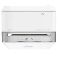 Fellowes LX Series Powershred LX21 paberihunt Micro-cut tüüpi purustaja Hall, Valge